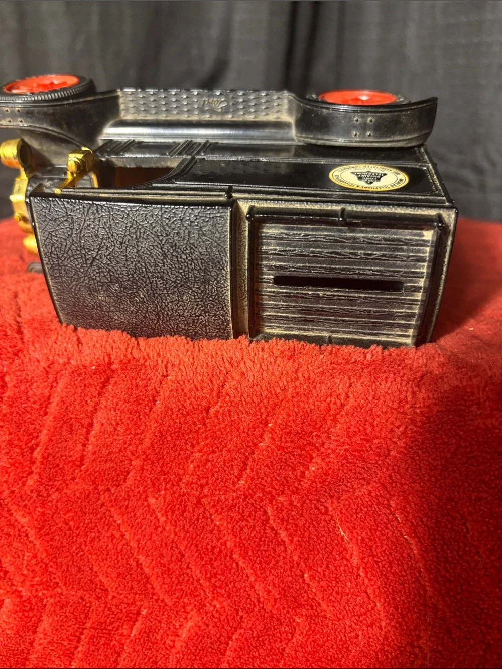 ERTL 1913 Model T Bank -Black and Red Vintage-Style